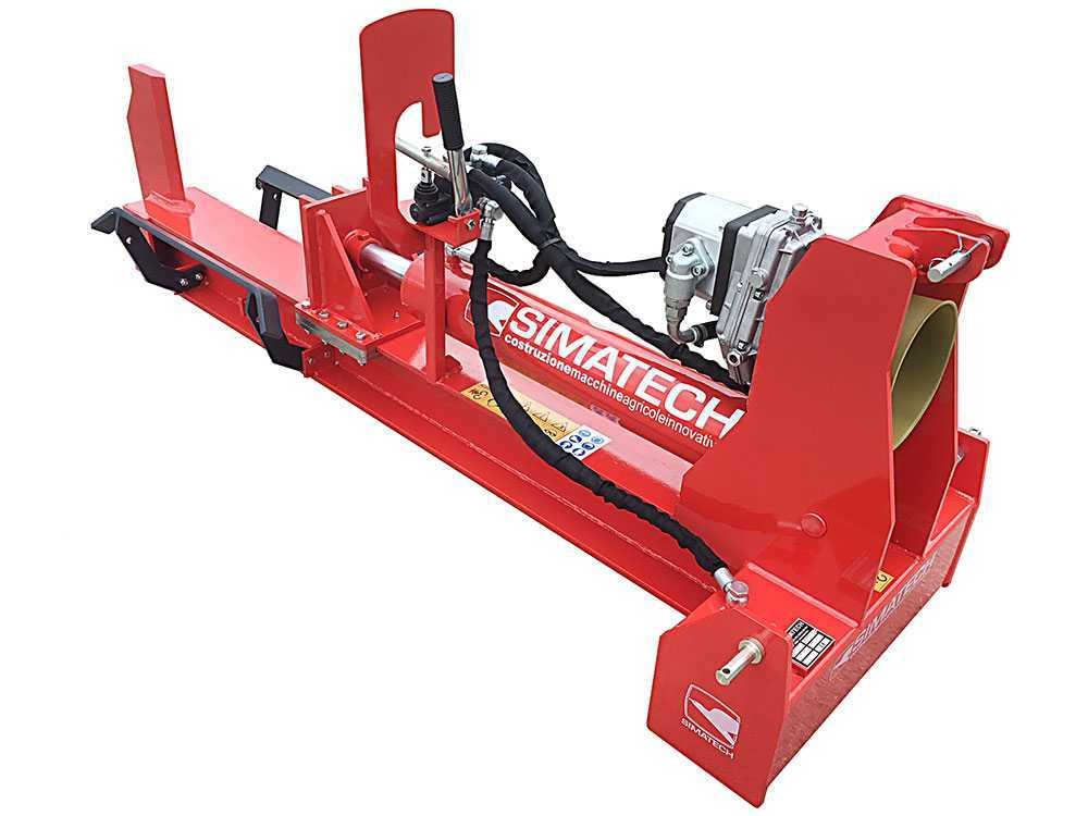 simatech s 350 fendeuse sur tracteur horizontale