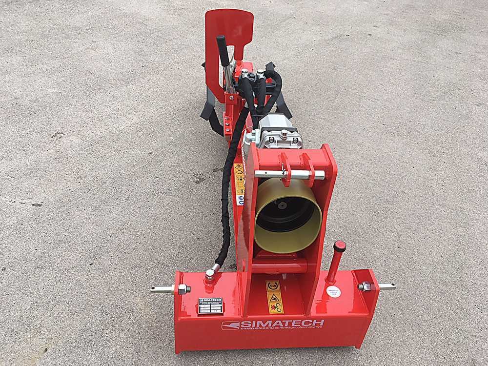simatech s 350 fendeuse sur tracteur horizontale - Machines territoires simatech s 350 fendeuse sur tracteur horizontale