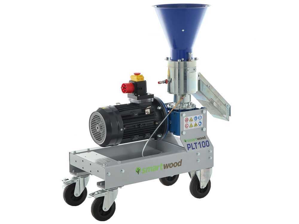smartwood plt 100 presse à pellets électrique triphasée - Machines territoires smartwood plt 100 presse à pellets électrique triphasée