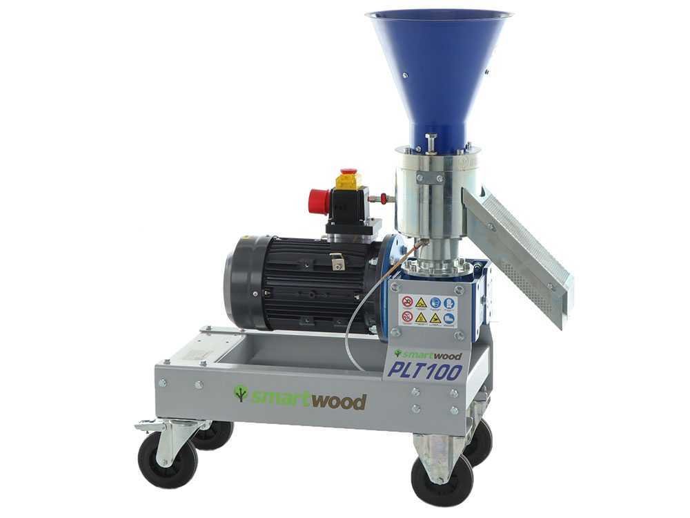 smartwood plt 100 presse à pellets électrique triphasée - Machines territoires smartwood plt 100 presse à pellets électrique triphasée