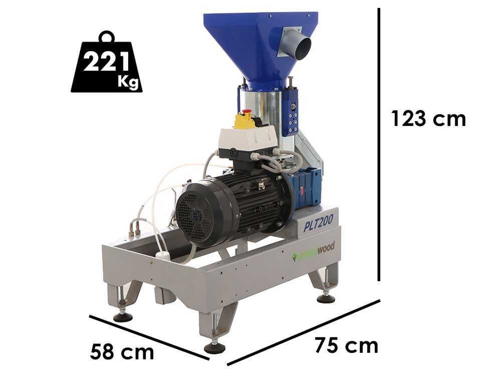 smartwood plt 200b presse à pellets électrique triphasée smartwood plt 200b presse à pellets électrique triphasée