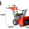 snapper m1024e fraise à neige thermique b&s 950 snow - Machines territoires snapper m1024e fraise à neige thermique b&s 950 snow