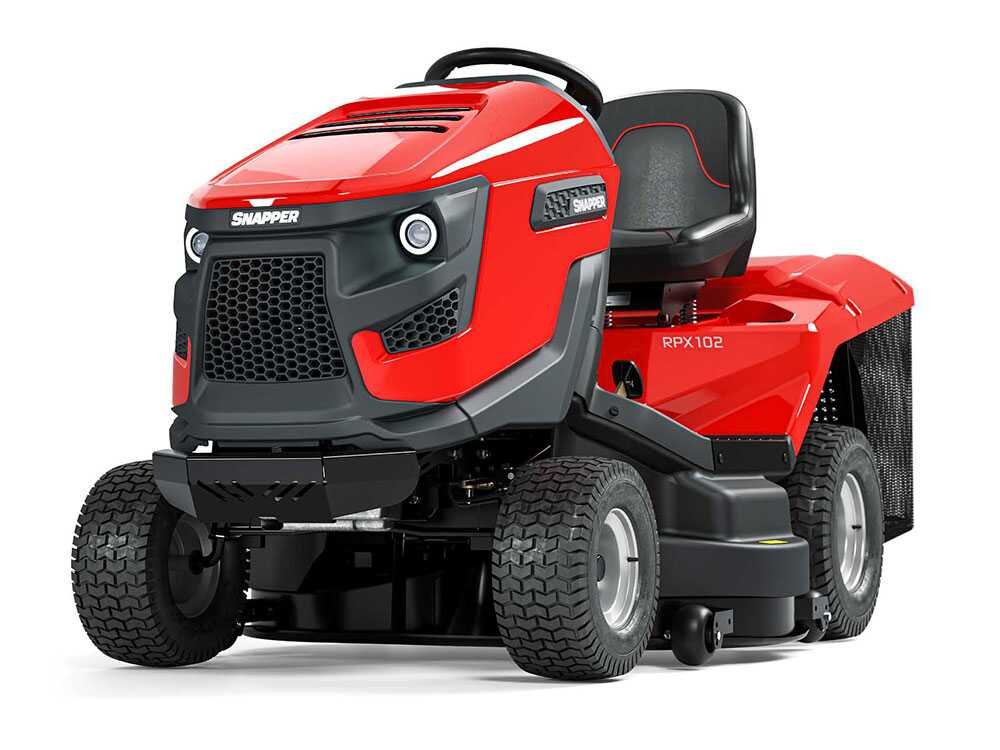 snapper rpx102 tondeuse autoportée briggs&stratton 656cc bac de ramassage