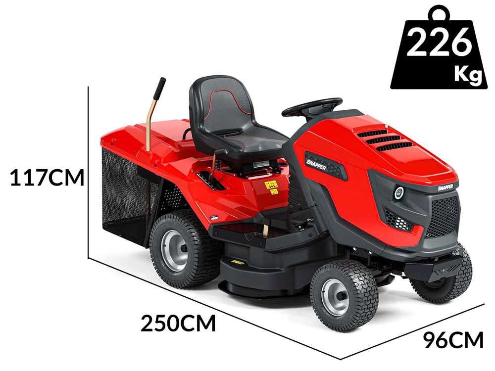 snapper rpx92 tracteur tondeuse briggs&stratton 656cc bac de ramassage - Machines territoires snapper rpx92 tracteur tondeuse briggs&stratton 656cc bac de ramassage