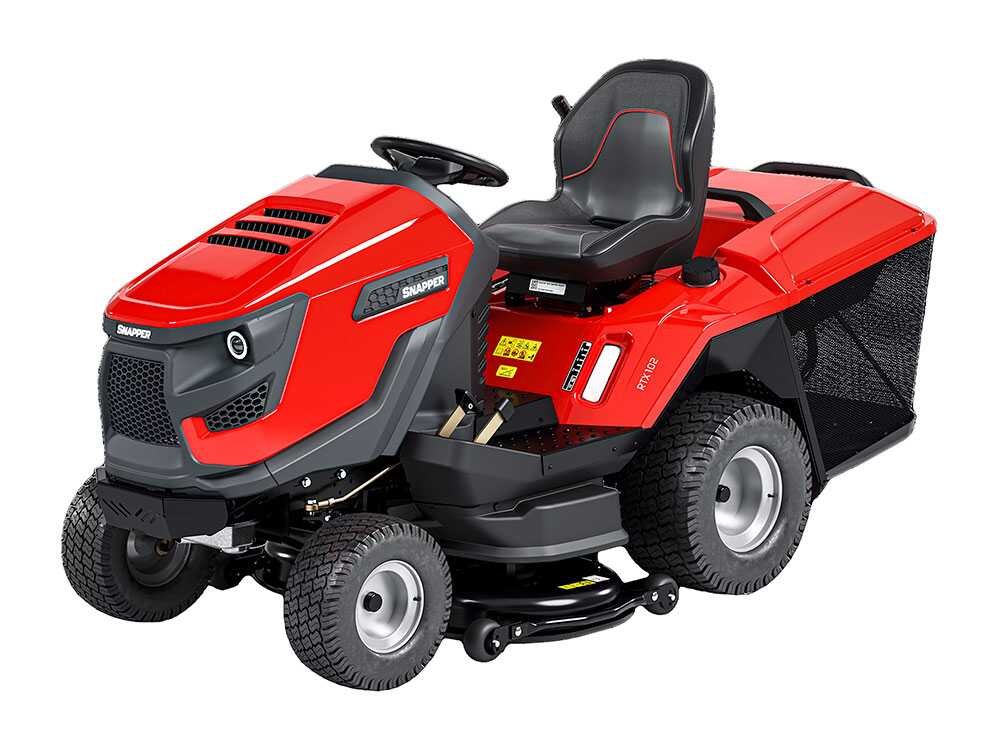 snapper rtx102 tracteur tondeuse briggs&stratton 724cc bac de ramassage mulching