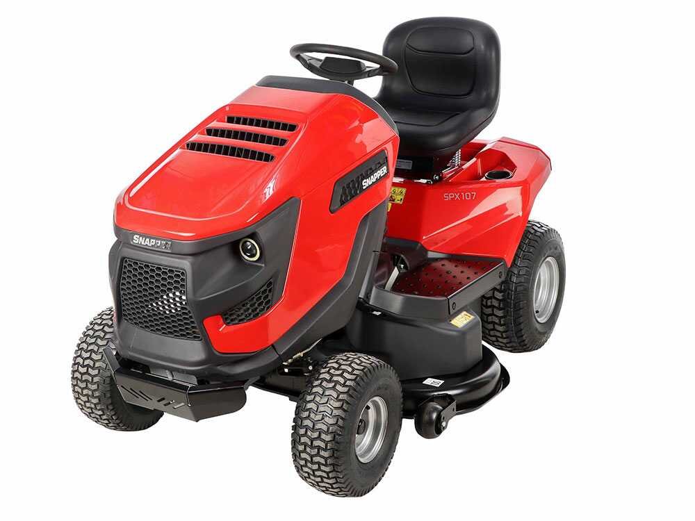 snapper spx107 tondeuse autoportée briggs&stratton 656cc Éjection latérale