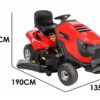 snapper spx107 tondeuse autoportée briggs&stratton 656cc Éjection latérale