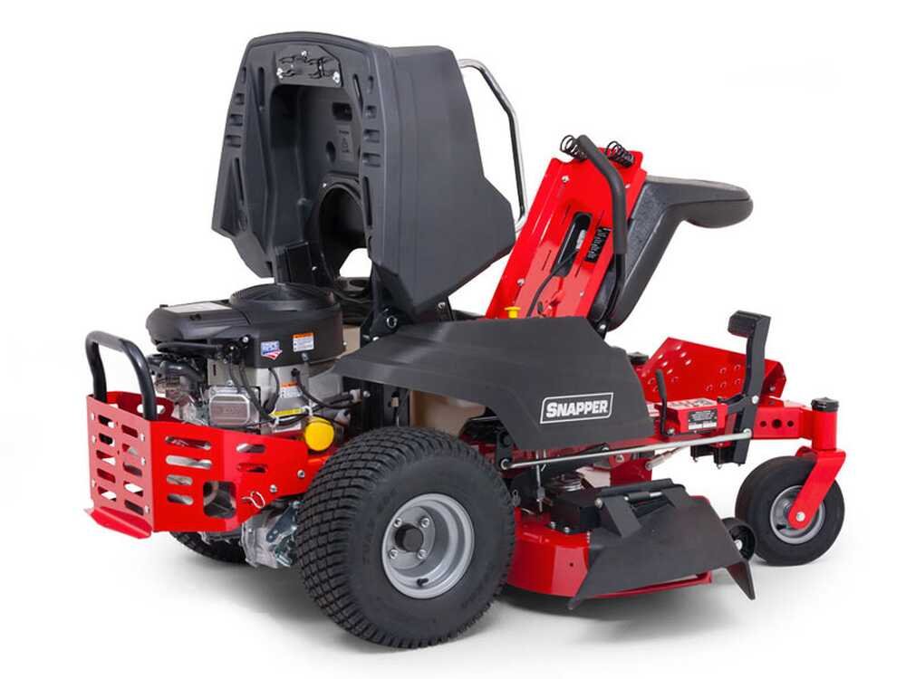 snapper ztx350 tondeuse autoportée professionnelle à rayon de braquage zéro éjection latérale