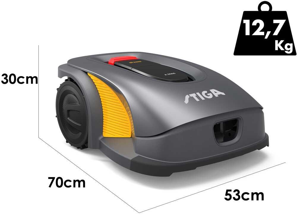 stiga a 3000 robot tondeuse avec batterie e power de 5 ah - Machines territoires stiga a 3000 robot tondeuse avec batterie e power de 5 ah