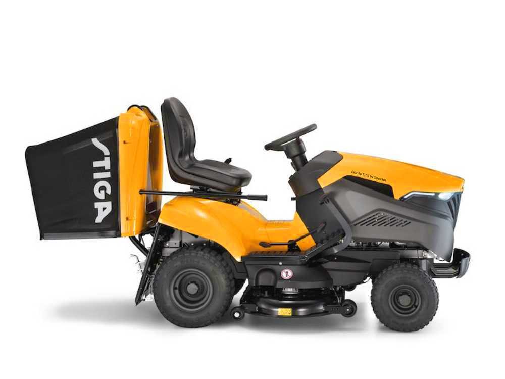 stiga estate 7102 w special tracteur tondeuse moteur honda gxv 630