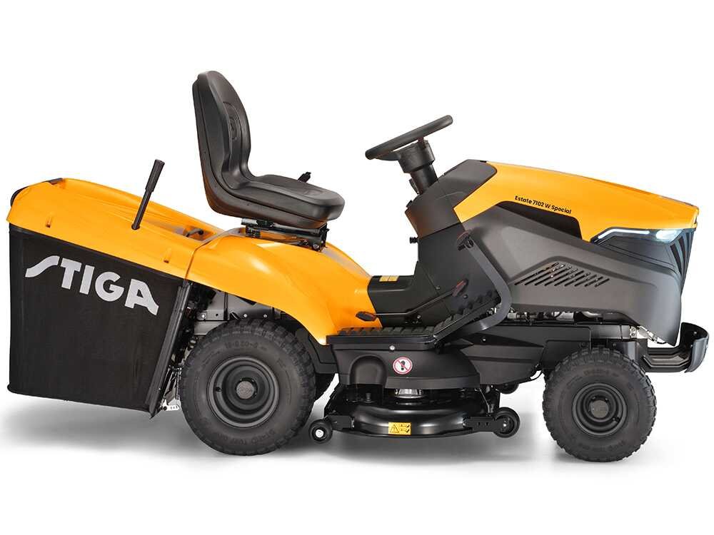 stiga estate 7102 w special tracteur tondeuse moteur honda gxv 630