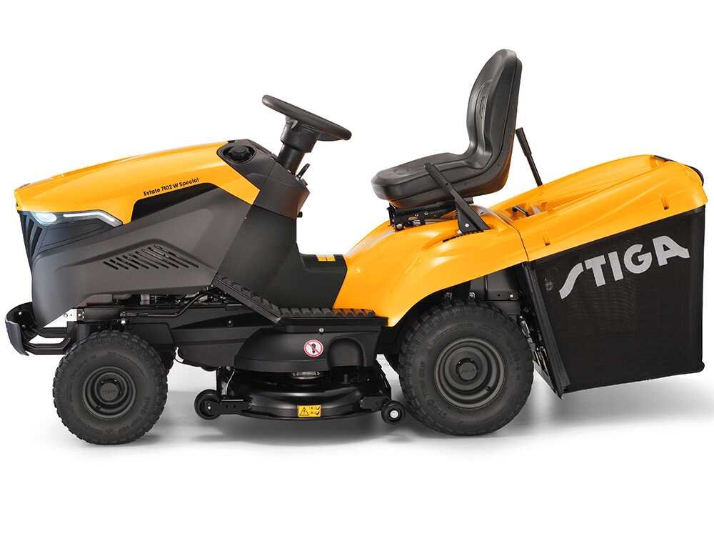 stiga estate 7102 w special tracteur tondeuse moteur honda gxv 630