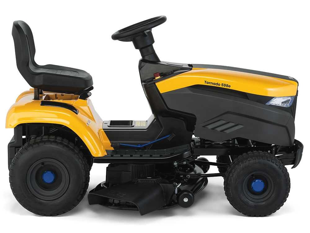 stiga tornado 598e moteur électrique à batterie 48v/40ah Éjection latérale