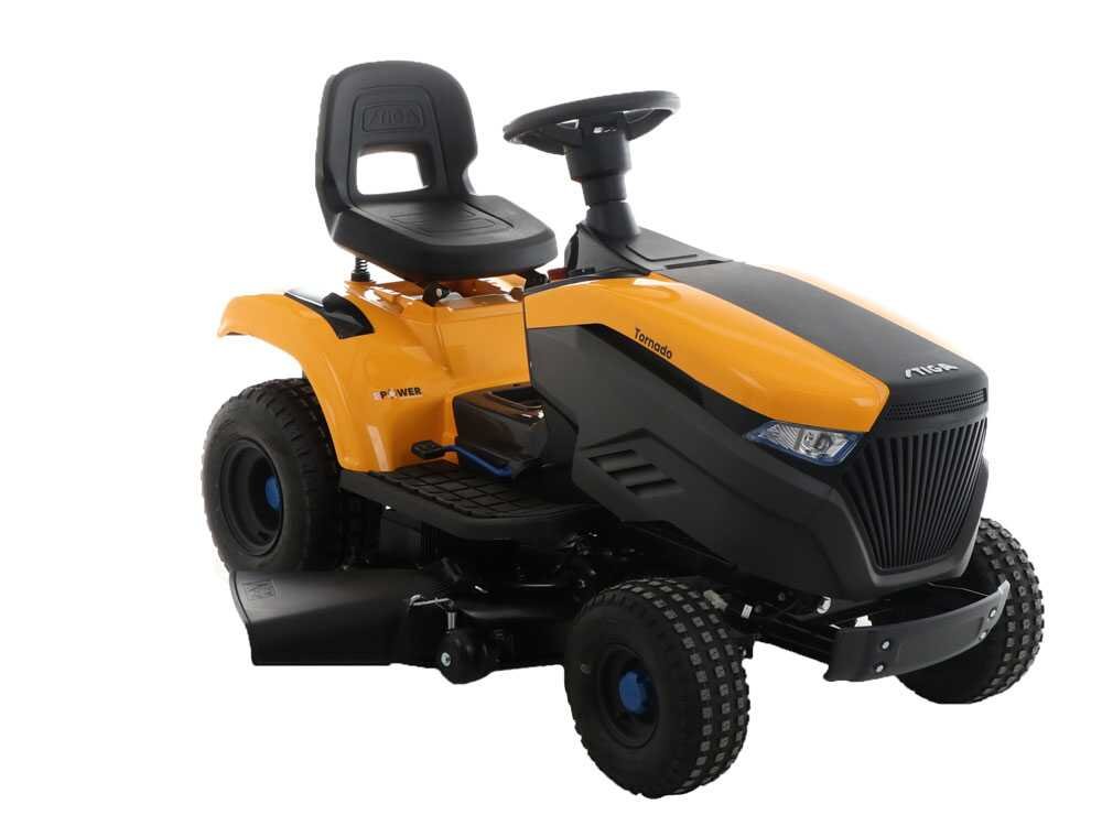 stiga tornado 598e moteur électrique à batterie 48v/40ah Éjection latérale