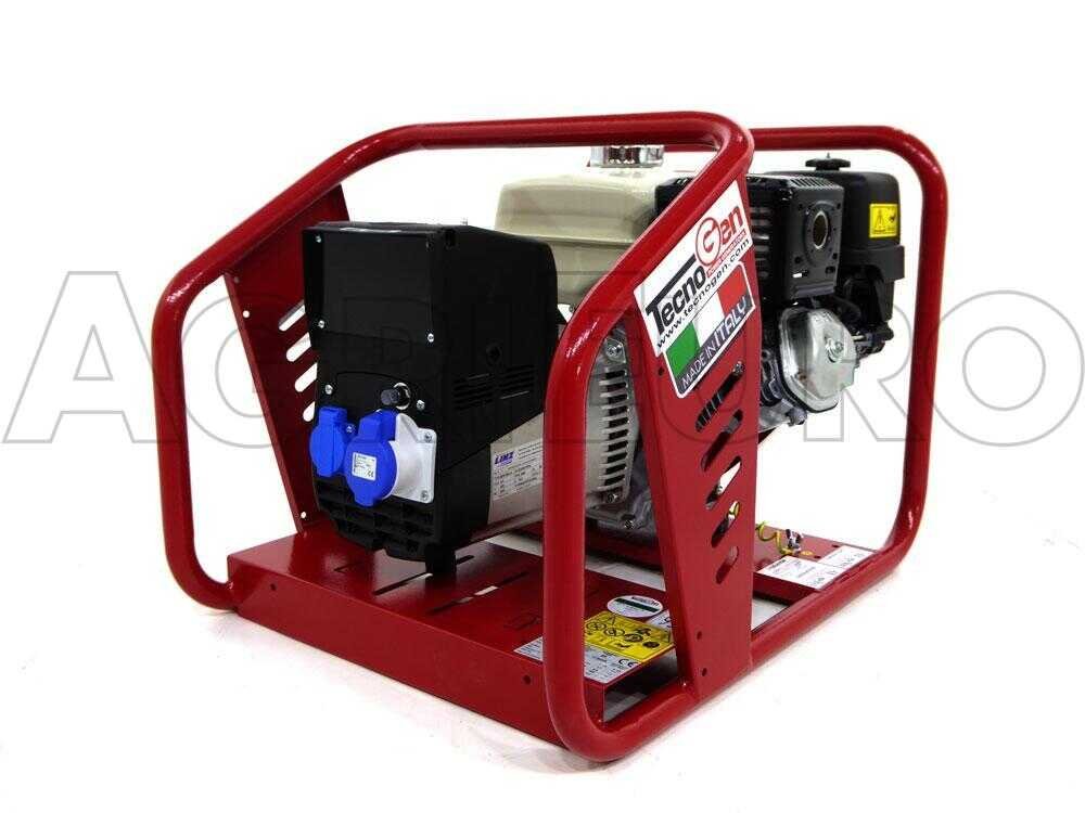 tecnogen h5000 avr groupe électrogène 3.6 kw monophasé honda gx 270 alternateur italien tecnogen h5000 avr groupe électrogène 3.6 kw monophasé honda gx 270 alternateur italien