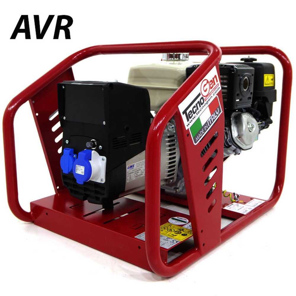 tecnogen h5000 avr groupe électrogène 3.6 kw monophasé honda gx 270 alternateur italien tecnogen h5000 avr groupe électrogène 3.6 kw monophasé honda gx 270 alternateur italien