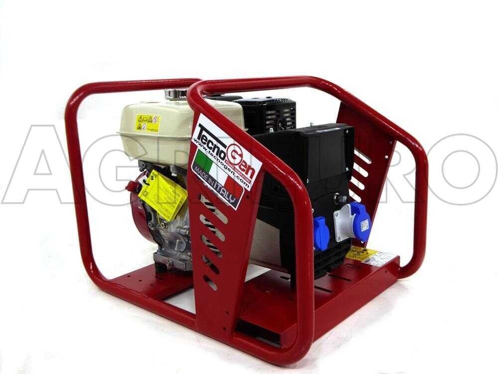 tecnogen h5000 avr groupe électrogène 3.6 kw monophasé honda gx 270 alternateur italien - Machines territoires tecnogen h5000 avr groupe électrogène 3.6 kw monophasé honda gx 270 alternateur italien