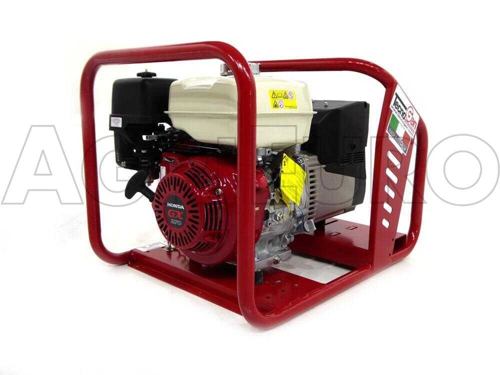 tecnogen h5000 avr groupe électrogène 3.6 kw monophasé honda gx 270 alternateur italien tecnogen h5000 avr groupe électrogène 3.6 kw monophasé honda gx 270 alternateur italien