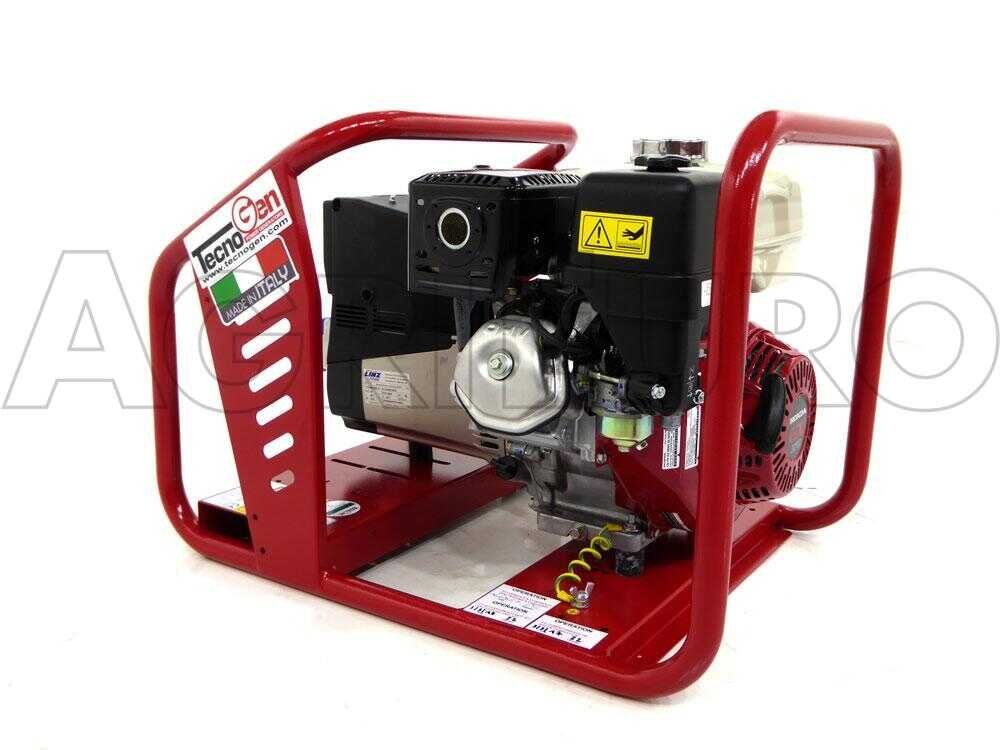 tecnogen h5000 avr groupe électrogène 3.6 kw monophasé honda gx 270 alternateur italien tecnogen h5000 avr groupe électrogène 3.6 kw monophasé honda gx 270 alternateur italien