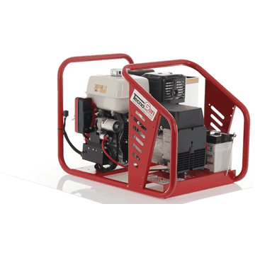tecnogen h8000 te/a groupe électrogène triphasé 6 kw boîtier ats inclus