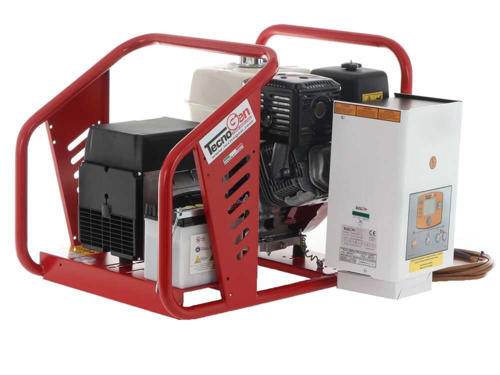 tecnogen h8000 te/a groupe électrogène triphasé 6 kw boîtier ats inclus tecnogen h8000 te/a groupe électrogène triphasé 6 kw boîtier ats inclus
