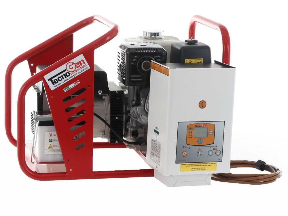tecnogen h8000 te/a groupe électrogène triphasé 6 kw boîtier ats inclus tecnogen h8000 te/a groupe électrogène triphasé 6 kw boîtier ats inclus