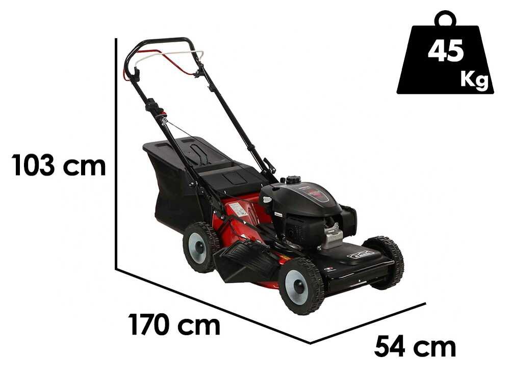 tondeuse 4x4 professionnelle marina systems 4 maxi 52 sh 4 en 1 moteur honda gcvx 200