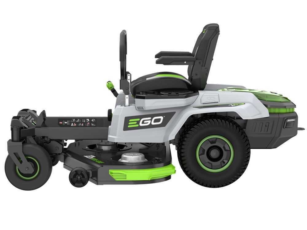 tondeuse autoportée à batterie ego z6 zero turn zt5201e l 56v 15ah rayon de braquage zéro