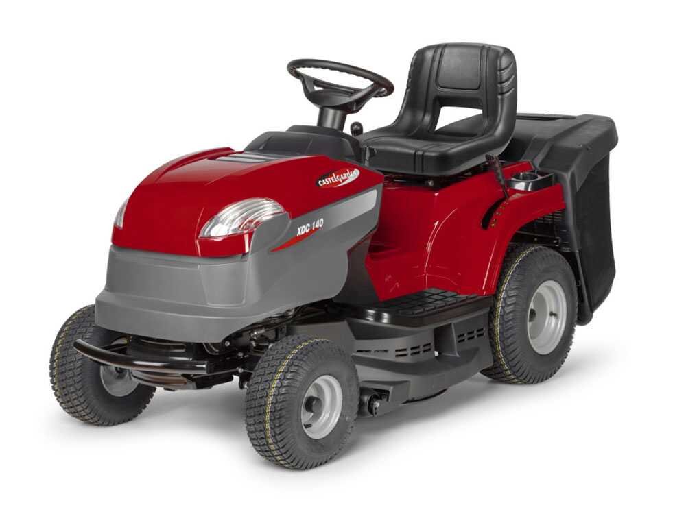 tondeuse autoportée castelgarden xdc 140 vitesse mécanique bac de ramassage