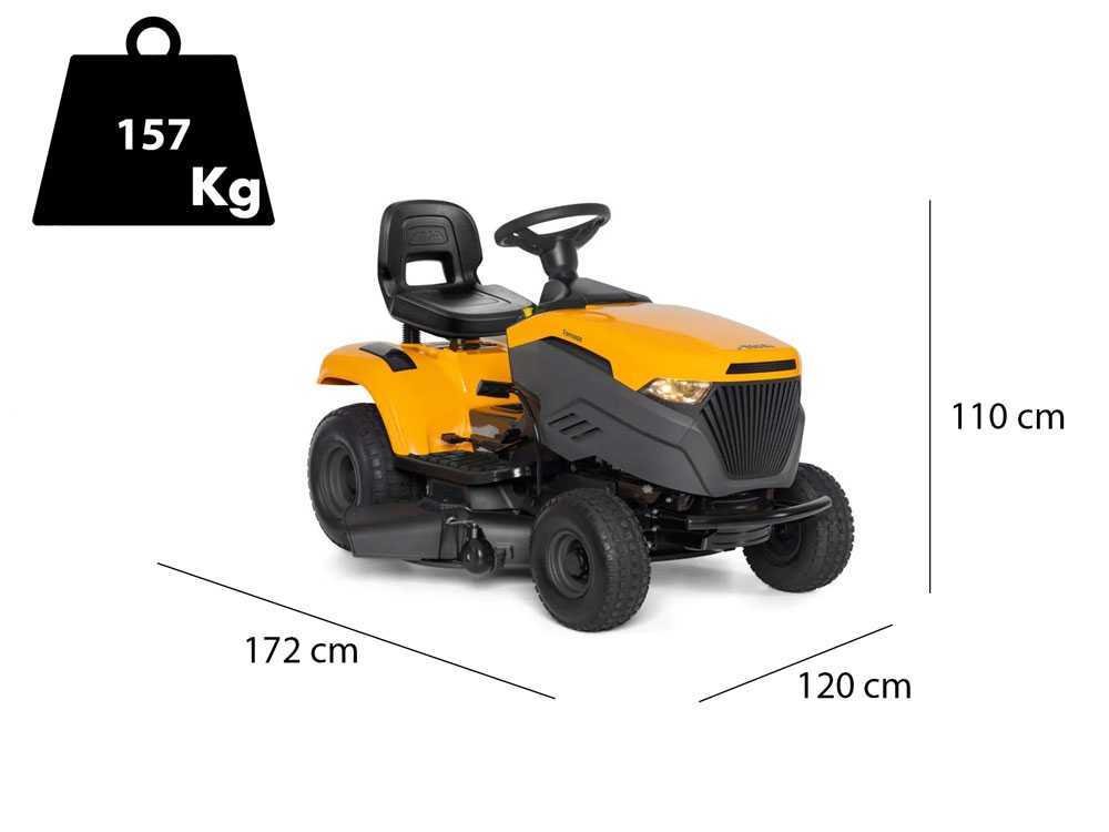 tondeuse autoportée stiga tornado 398 avec éjection latérale