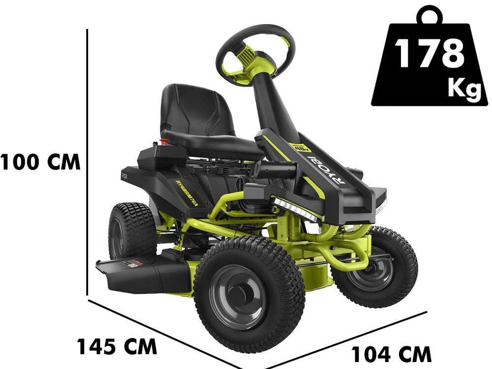 tondeuse autoportée sur batterie ryobi ry48rm76a moteur électrique à batterie 48v/50ah coupe de 76cm 2en1 tondeuse autoportée sur batterie ryobi ry48rm76a moteur électrique à batterie 48v/50ah coupe de 76cm 2en1