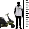 tondeuse autoportée sur batterie ryobi ry48rm76a moteur électrique à batterie 48v/50ah coupe de 76cm 2en1