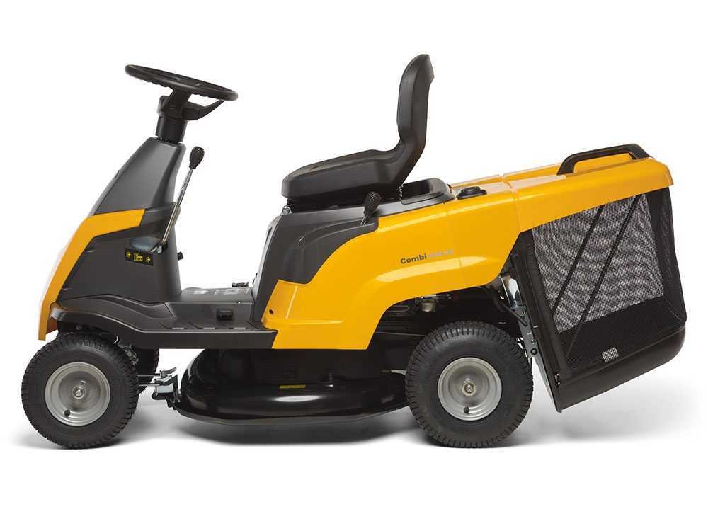 tondeuse rider autoportée stiga combi 166 moteur 224 cm3 largeur de coupe 66 cm