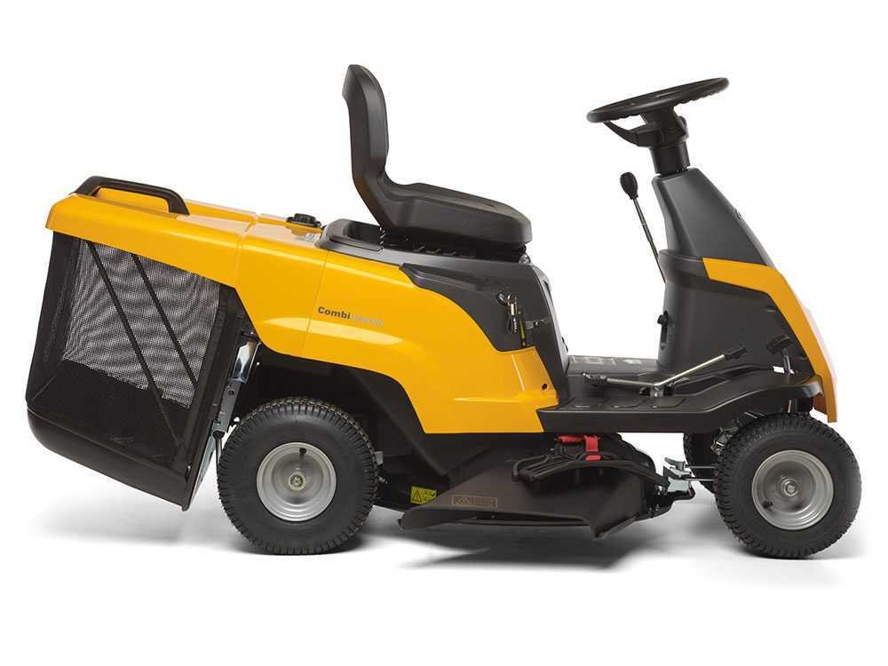 tondeuse rider autoportée stiga combi 166 moteur 224 cm3 largeur de coupe 66 cm