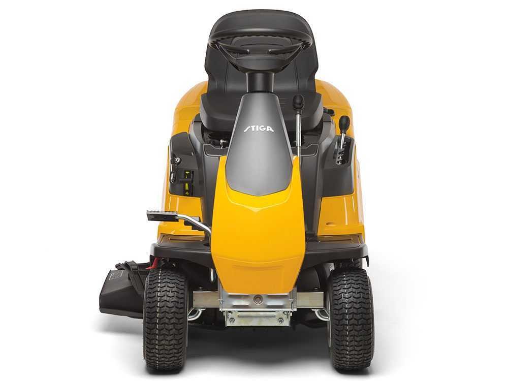 tondeuse rider autoportée stiga combi 166 moteur 224 cm3 largeur de coupe 66 cm