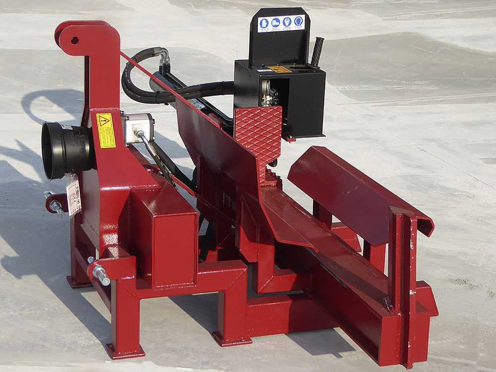 top line 20t fendeuse sur tracteur horizontale