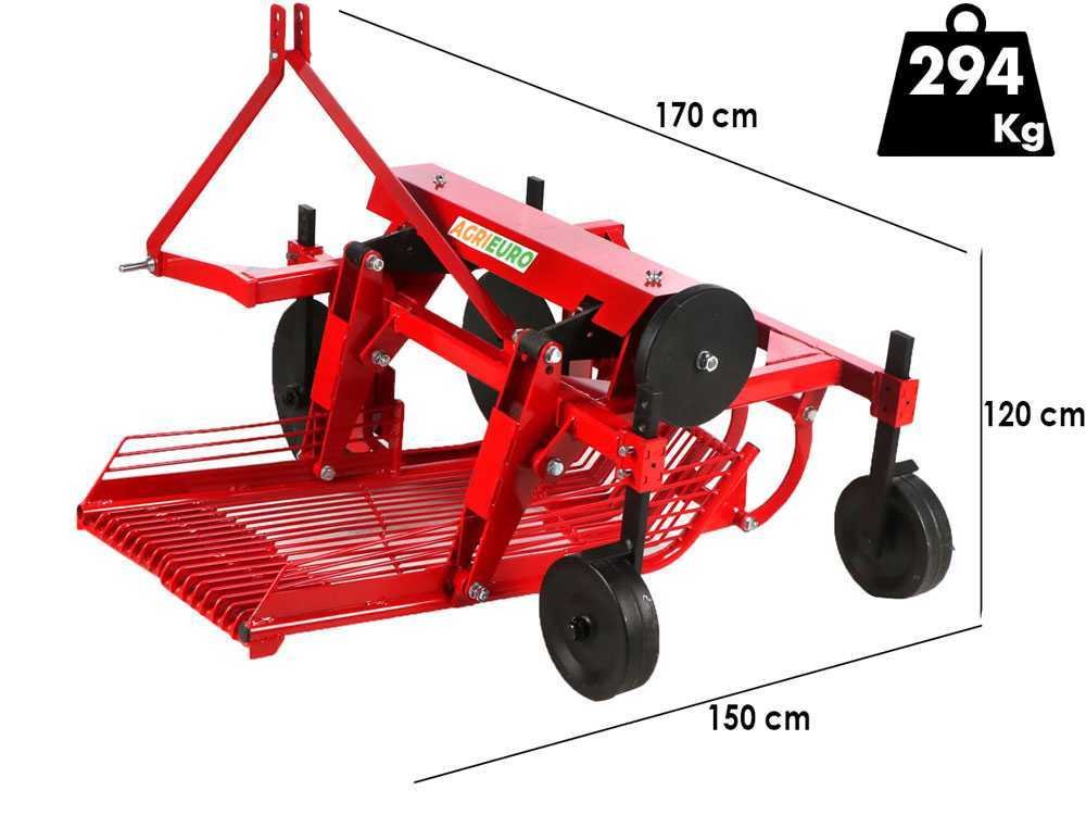 top line dm 100 arracheuse de pommes de terre avec éjection latérale pour tracteur tamis vibrant - Machines territoires top line dm 100 arracheuse de pommes de terre avec éjection latérale pour tracteur tamis vibrant