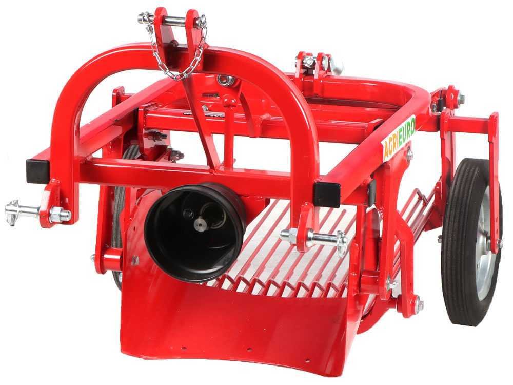 top line dm 50 arracheuse de pommes de terre avec éjection arrière pour tracteur tamis vibrant