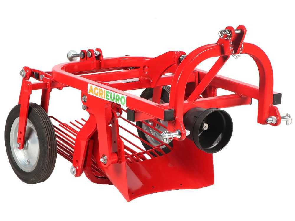 top line dm 50 arracheuse de pommes de terre avec éjection arrière pour tracteur tamis vibrant
