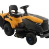 tracteur tondeuse à batterie stiga estate 384e bac de ramassage puissance 48v/30ah