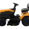 tracteur tondeuse à batterie stiga tornado 7108e moteur électrique à batterie 48v/64ah éjection latérale