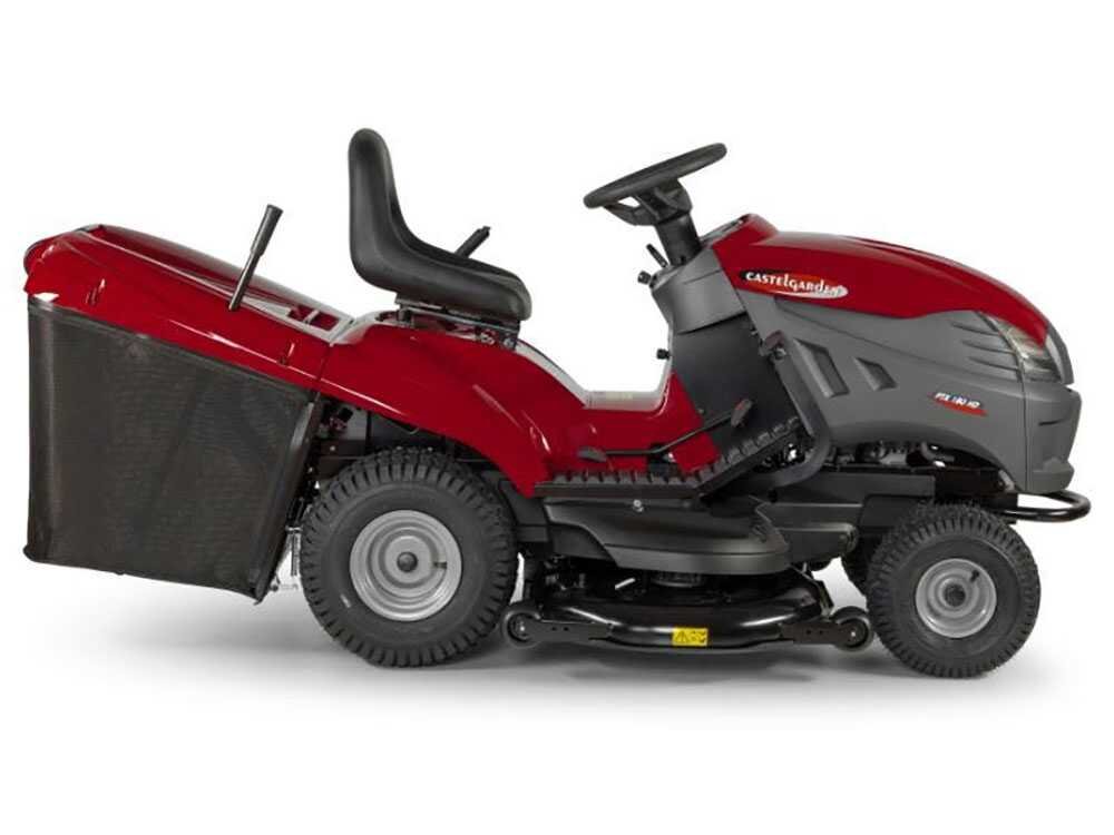 tracteur tondeuse castelgarden ptx 210 hd boîte hydrostatique bac de ramassage