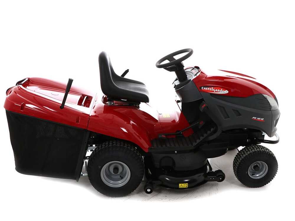 tracteur tondeuse castelgarden ptx 210 hd boîte hydrostatique bac de ramassage