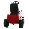 tracteur tondeuse électrique carino moteur à batterie 48v/200 ah largeur de coupe 110 cm