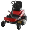 tracteur tondeuse électrique carino moteur à batterie 48v/200 ah largeur de coupe 110 cm