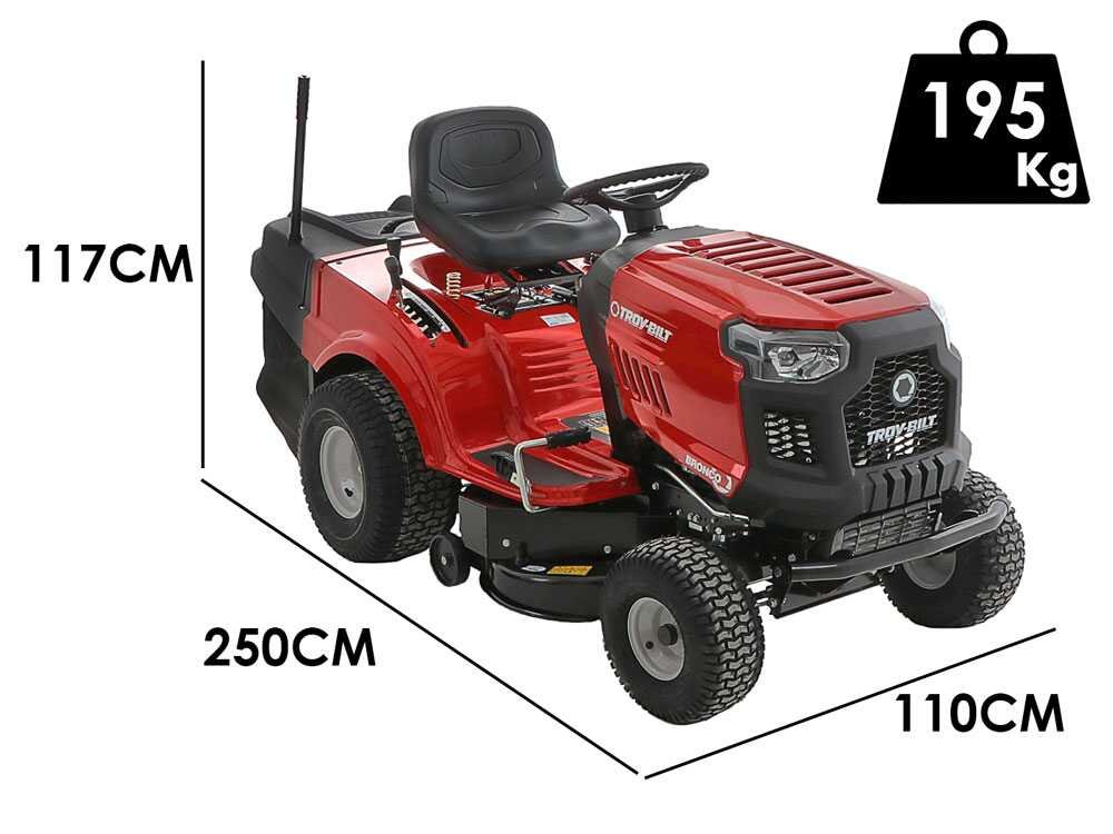troy bilt bronco 92t r tracteur tondeuse boîte hydrostatique bac de ramassage - Machines territoires troy bilt bronco 92t r tracteur tondeuse boîte hydrostatique bac de ramassage