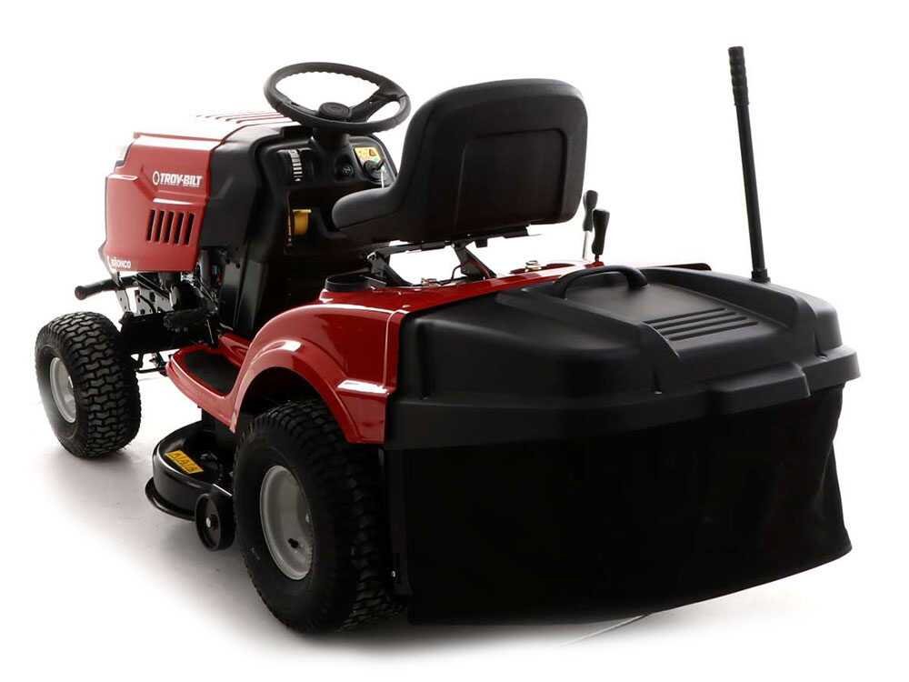 troy bilt horse 105t r tracteur tondeuse boîte hydrostatique bac de ramassage