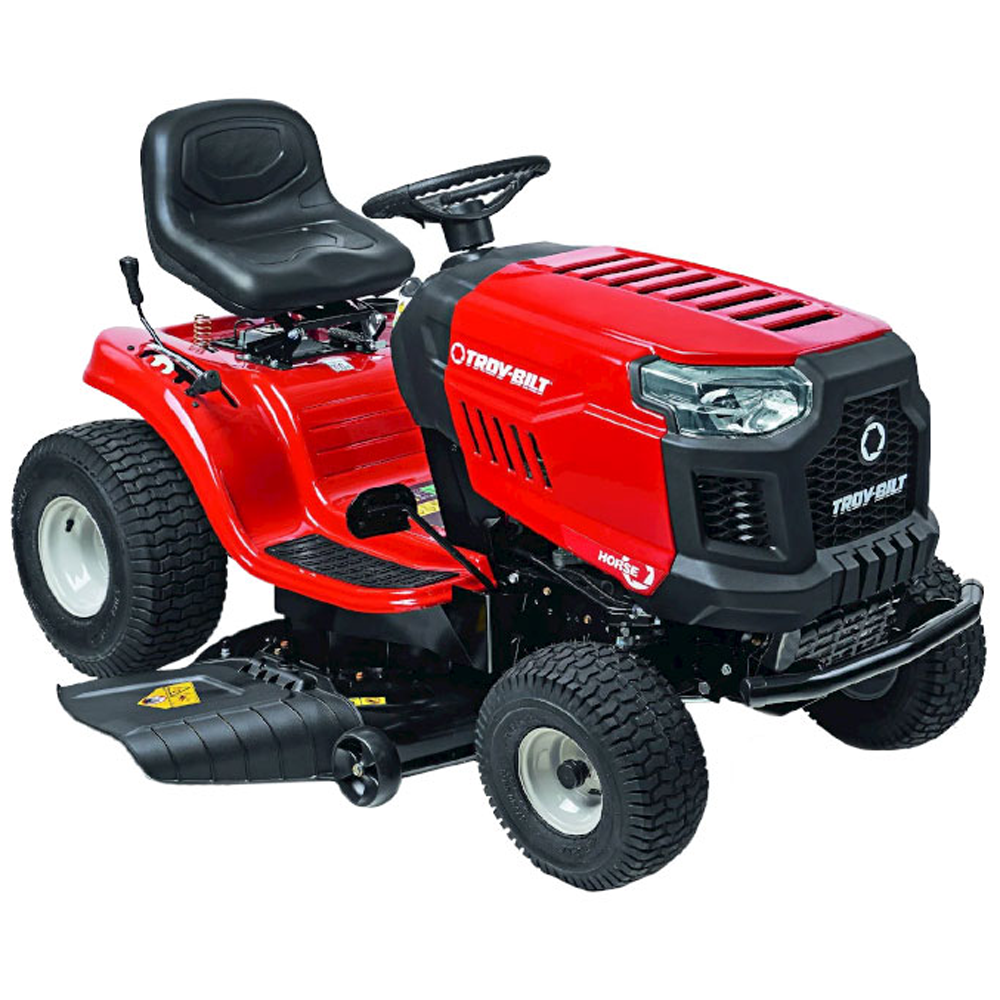troy bilt horse 107t s tracteur tondeuse boîte continue cvt éjection latérale troy bilt horse 107t s tracteur tondeuse boîte continue cvt éjection latérale