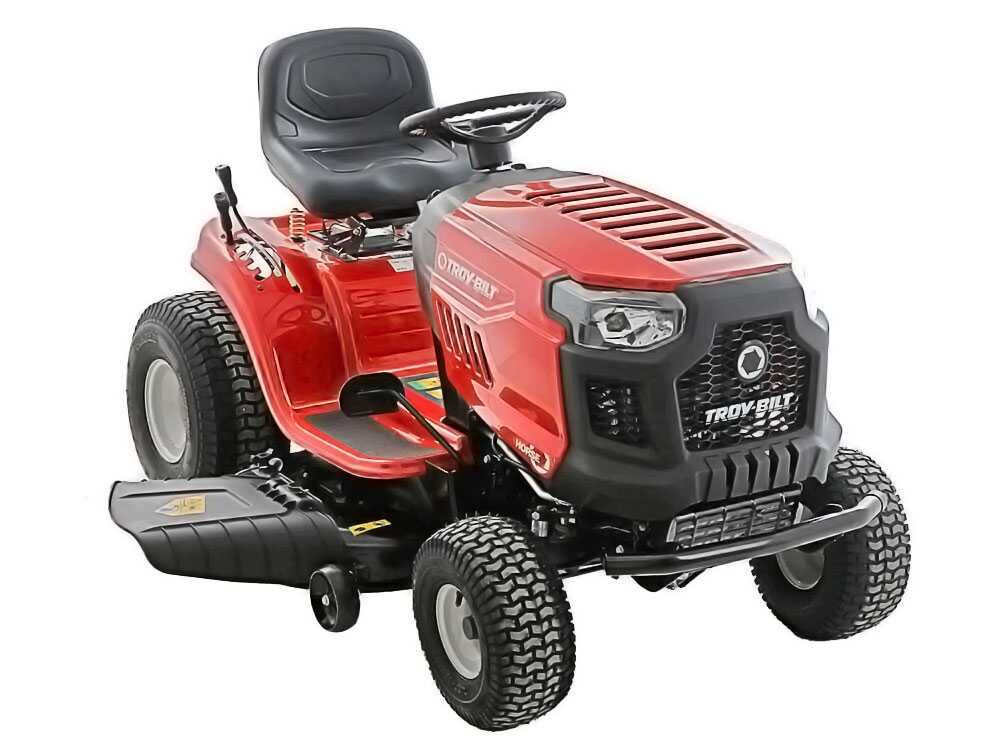 troy bilt horse 107t s tracteur tondeuse boîte continue cvt éjection latérale - Machines territoires troy bilt horse 107t s tracteur tondeuse boîte continue cvt éjection latérale