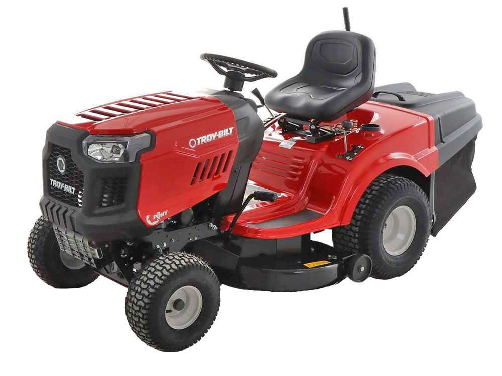 troy bilt pony 92t r select tracteur tondeuse boîte transmatic bac de ramassage